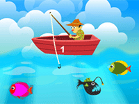 La pêche à la ligne, jeu gratuit en ligne